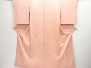 縮緬地抽象模様小紋着物